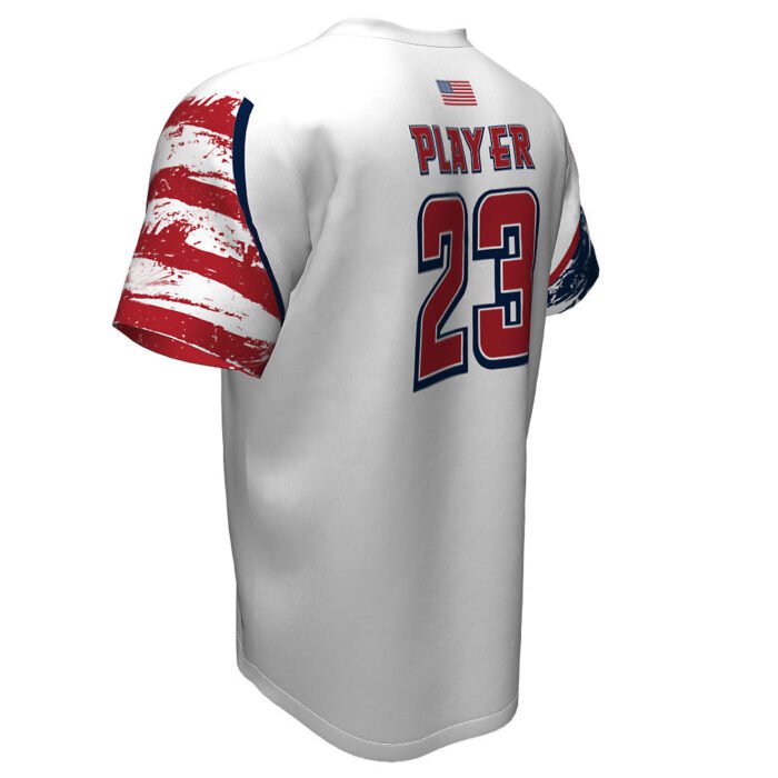 Baseball V Neck Jersey - Image 2