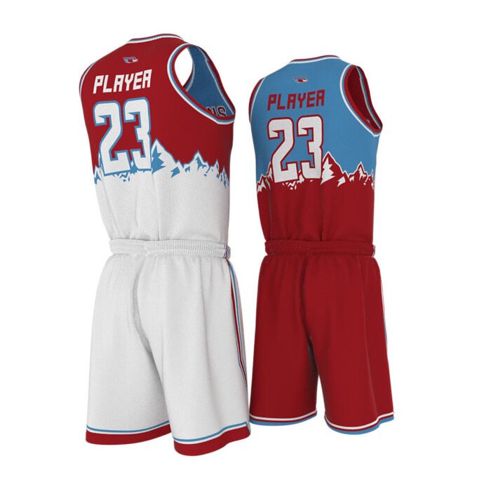 Basketball Uniform Series Full V-Neck - Image 5