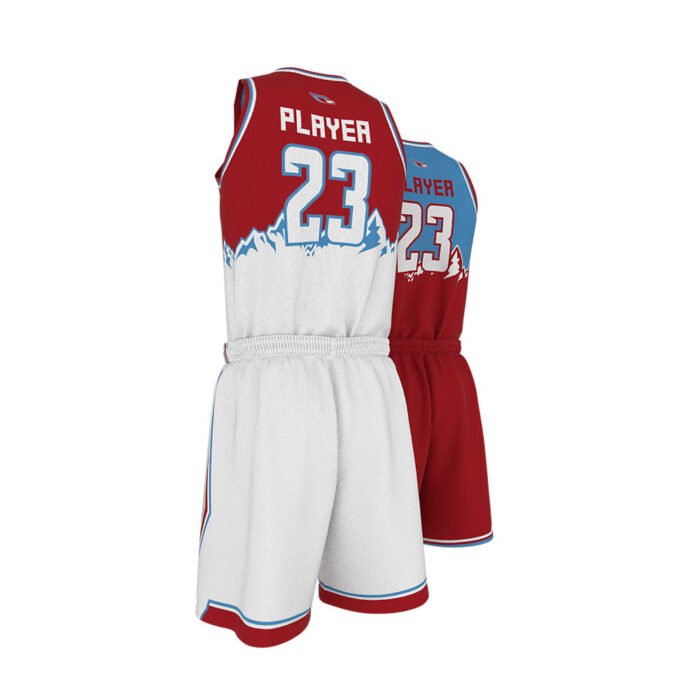 Basketball Uniform Series Full V-Neck - Image 2